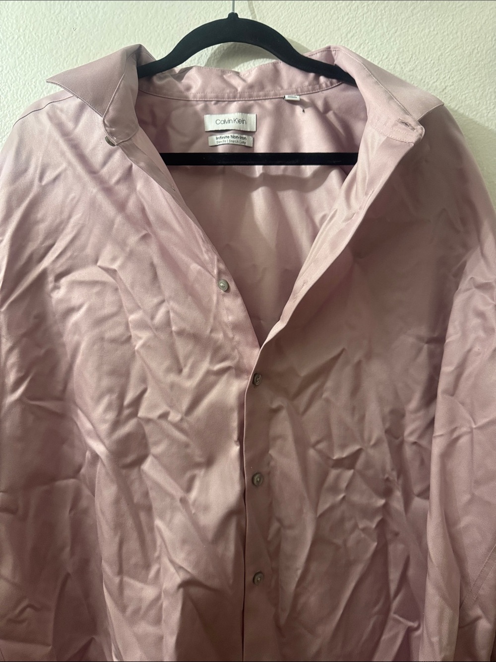 Calvin Klein Pale Mauve Dress Shirt
